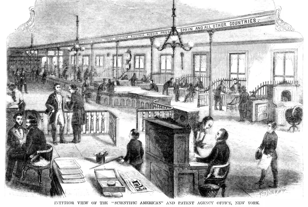 An illustration from Scientific American, Vol. 14, No. 32 (1859), 1859, leaf 8