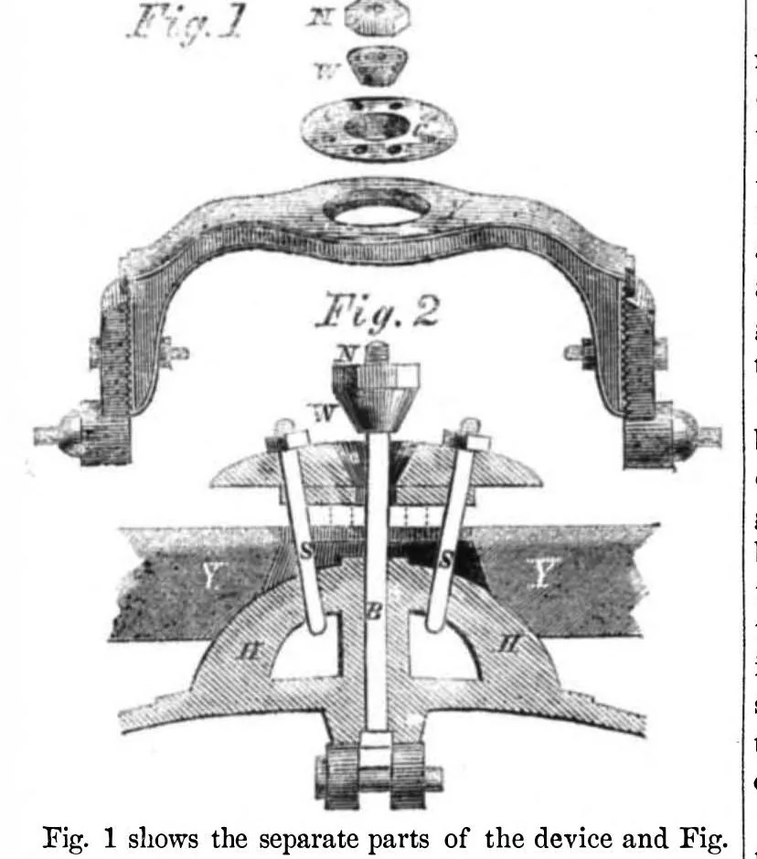 An illustration from Scientific American, Vol. 1, No. 2 (1859), 1859, leaf 5