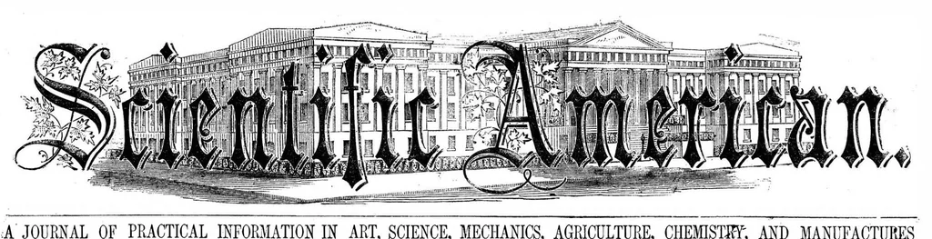 An illustration from Scientific American, Vol. 1, No. 7 (1859), 1859, leaf 0