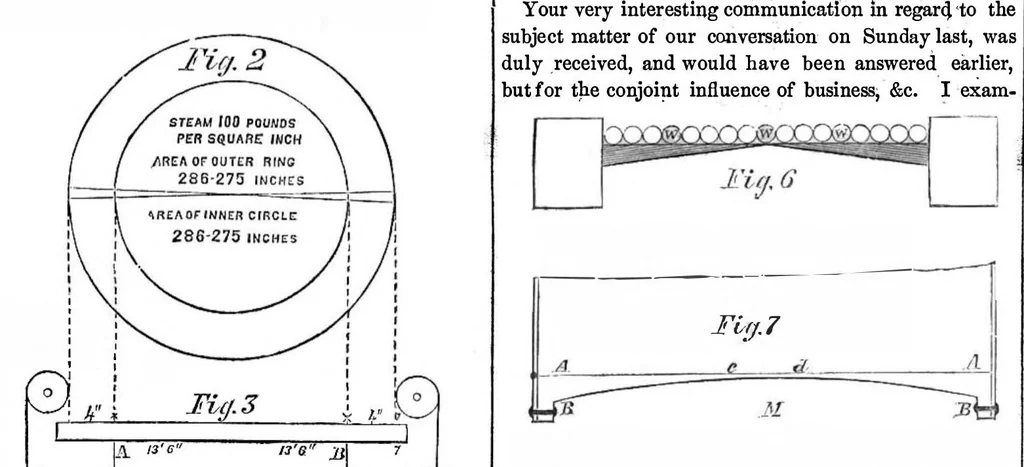 An illustration from Scientific American, Vol. 1, No. 8 (1859), 1859, leaf 4