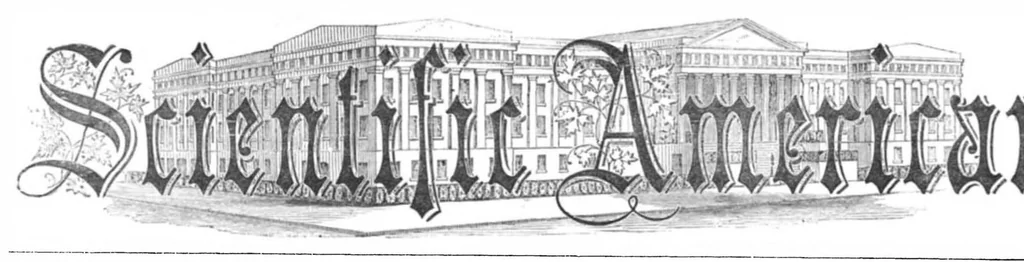 An illustration from Scientific American, Vol. 1, No. 19 (1859), 1859, leaf 0
