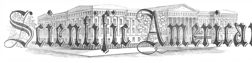An illustration from Scientific American, Vol. 1, No. 22 (1859), 1859, leaf 0