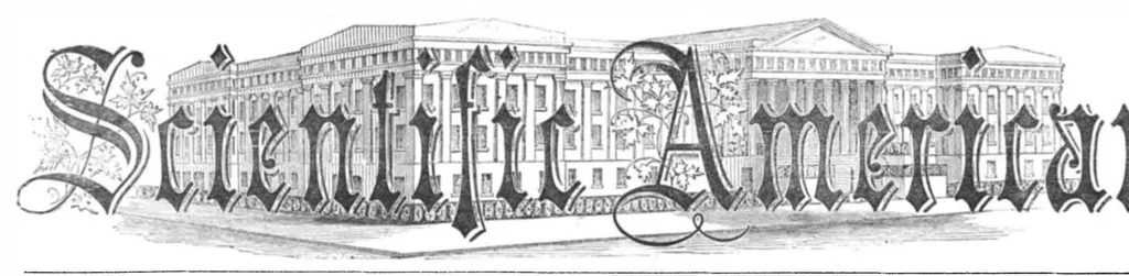 An illustration from Scientific American, Vol. 1, No. 25 (1859), 1859, leaf 0