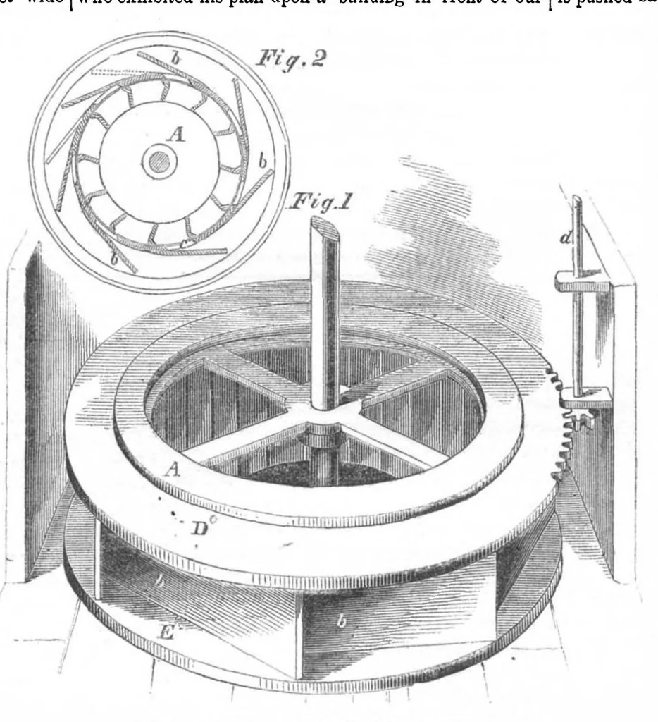 An illustration from Scientific American, Vol. 2, No. 11 (1860), 1860, leaf 7