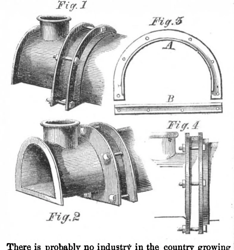 An illustration from Scientific American, Vol. 2, No. 19 (1860), 1860, leaf 7
