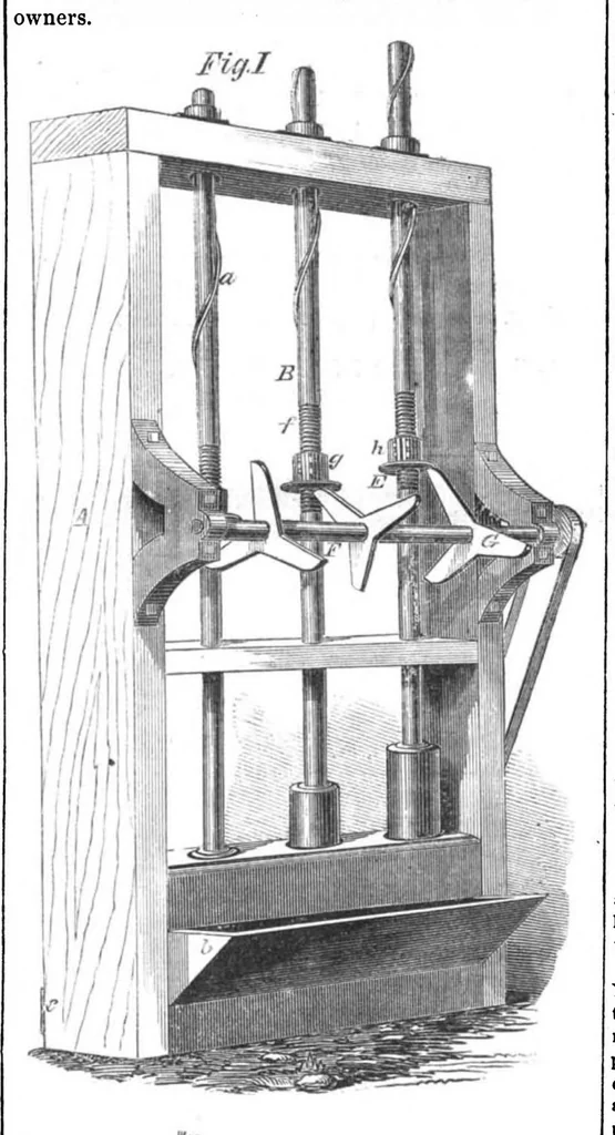 An illustration from Scientific American, Vol. 2, No. 20 (1860), 1860, leaf 15