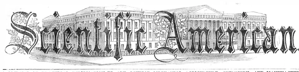 An illustration from Scientific American, Vol. 2, No. 22 (1860), 1860, leaf 0