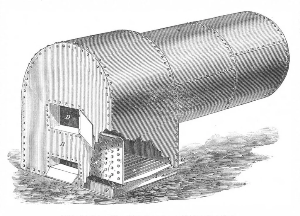 An illustration from Scientific American, Vol. 2, No. 22 (1860), 1860, leaf 7