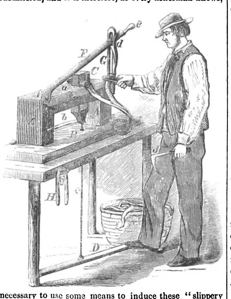 An illustration from Scientific American, Vol. 2, No. 25 (1860), 1860, leaf 4