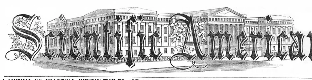 An illustration from Scientific American, Vol. 3, No. 15 (1860), 1860, leaf 0