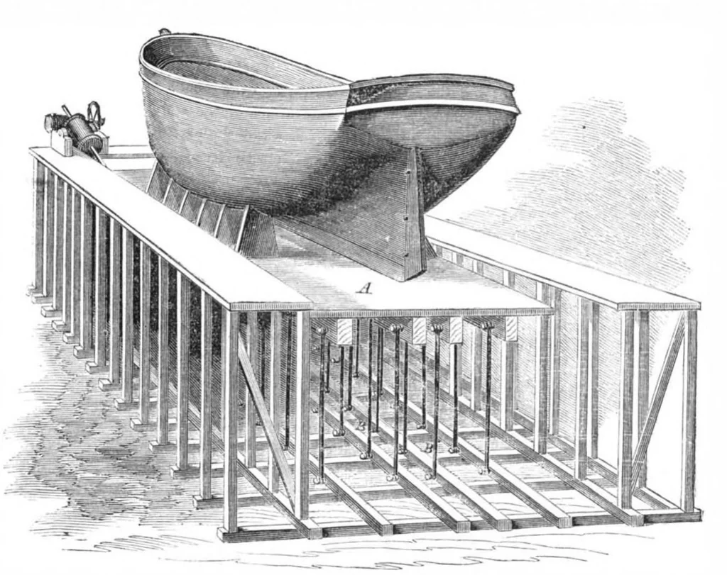 An illustration from Scientific American, Vol. 3, No. 26 (1860), 1860, leaf 5