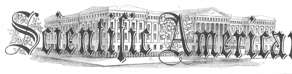 An illustration from Scientific American, Vol. 5, No. 1 (1861), 1861, leaf 0