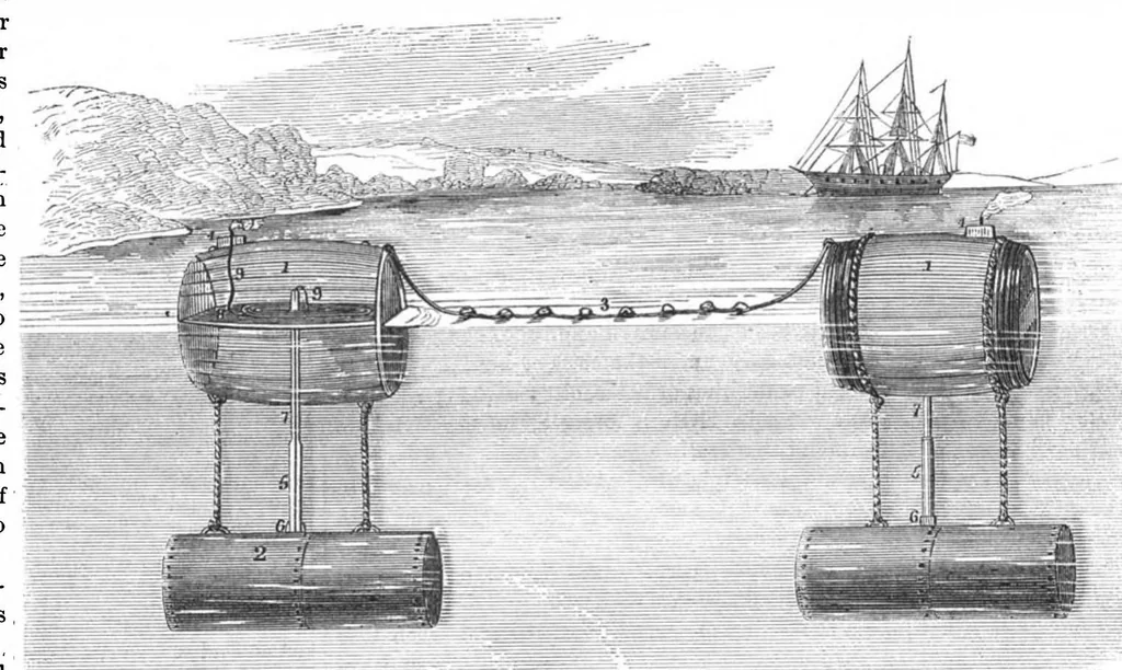 An illustration from Scientific American, Vol. 5, No. 7 (1861), 1861, leaf 4