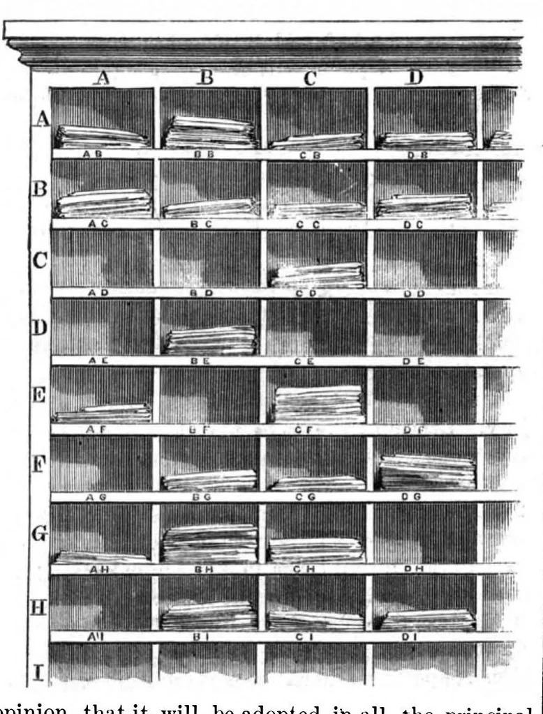 An illustration from Scientific American, Vol. 5, No. 9 (1861), 1861, leaf 7