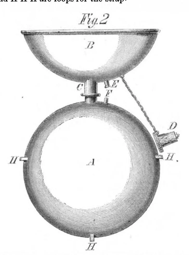 An illustration from Scientific American, Vol. 5, No. 15 (1861), 1861, leaf 15