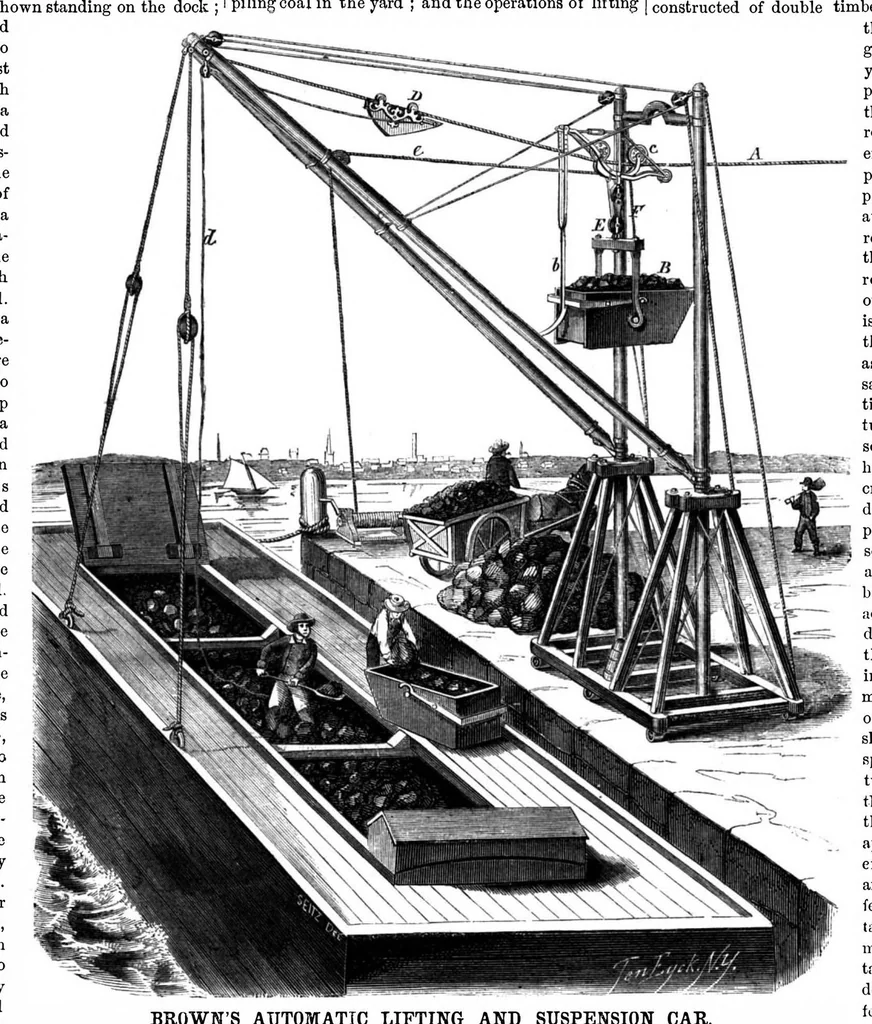 An illustration from Scientific American, Vol. 5, No. 25 (1861), 1861, leaf 7