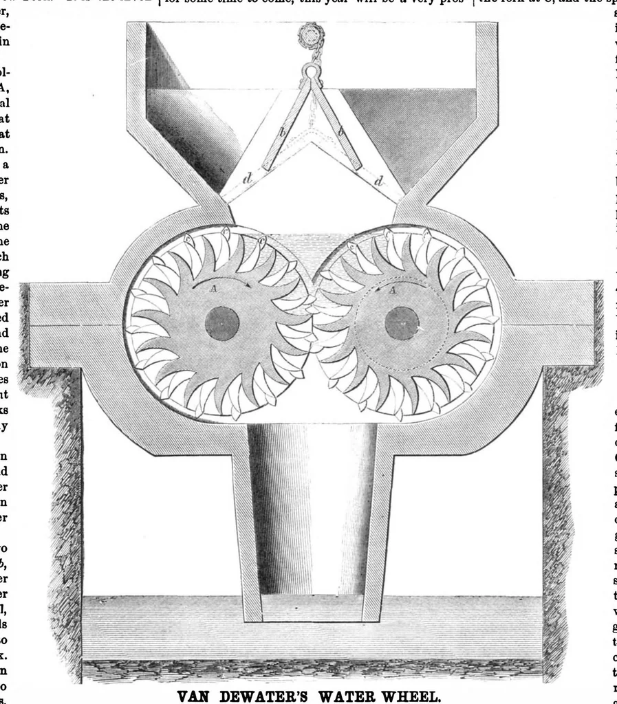 An illustration from Scientific American, Vol. 6, No. 15 (1862), 1862, leaf 7
