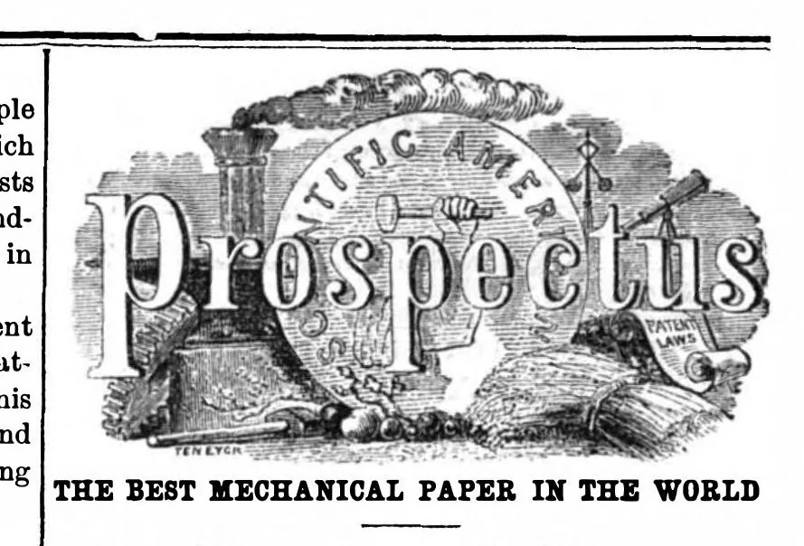 An illustration from Scientific American, Vol. 7, No. 1 (1862), 1862, leaf 16