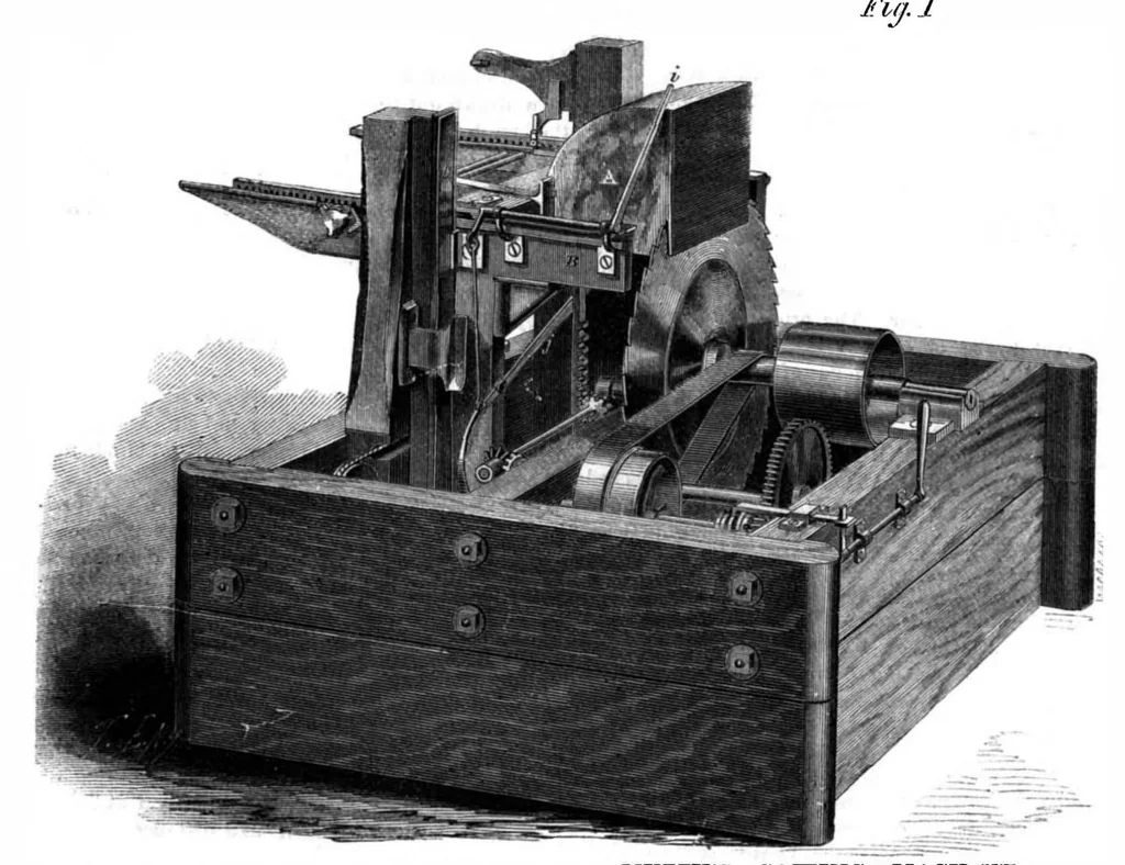 An illustration from Scientific American, Vol. 7, No. 6 (1862), 1862, leaf 0