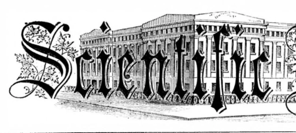An illustration from Scientific American, Vol. 7, No. 12 (1862), 1862, leaf 0