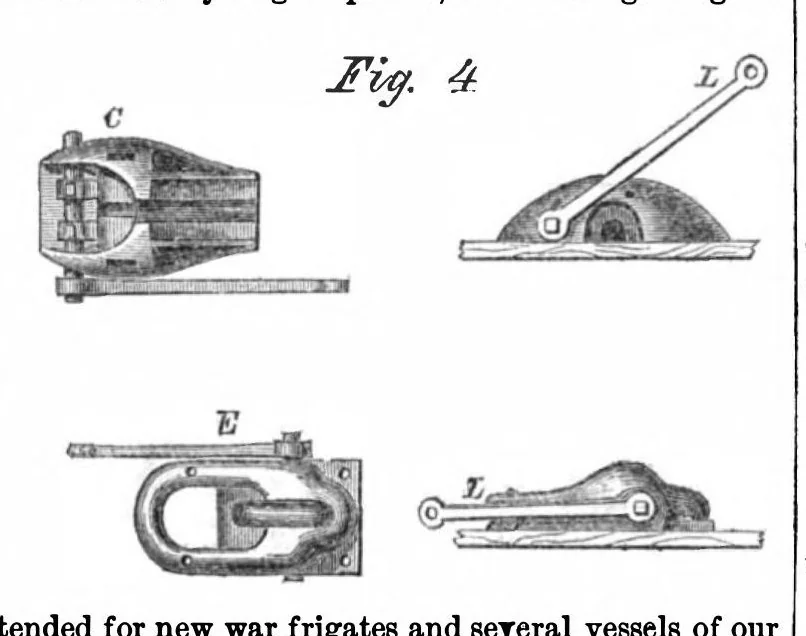 An illustration from Scientific American, Vol. 7, No. 15 (1862), 1862, leaf 1