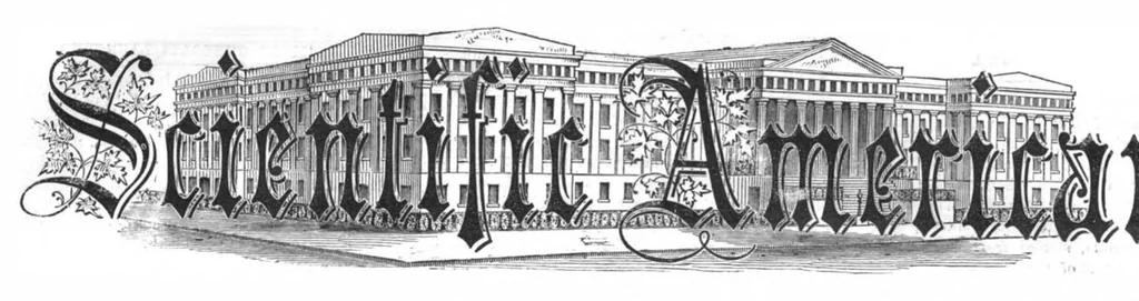 An illustration from Scientific American, Vol. 8, No. 1 (1863), 1863, leaf 1