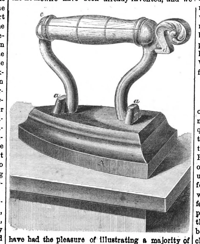 An illustration from Scientific American, Vol. 8, No. 10 (1863), 1863, leaf 7