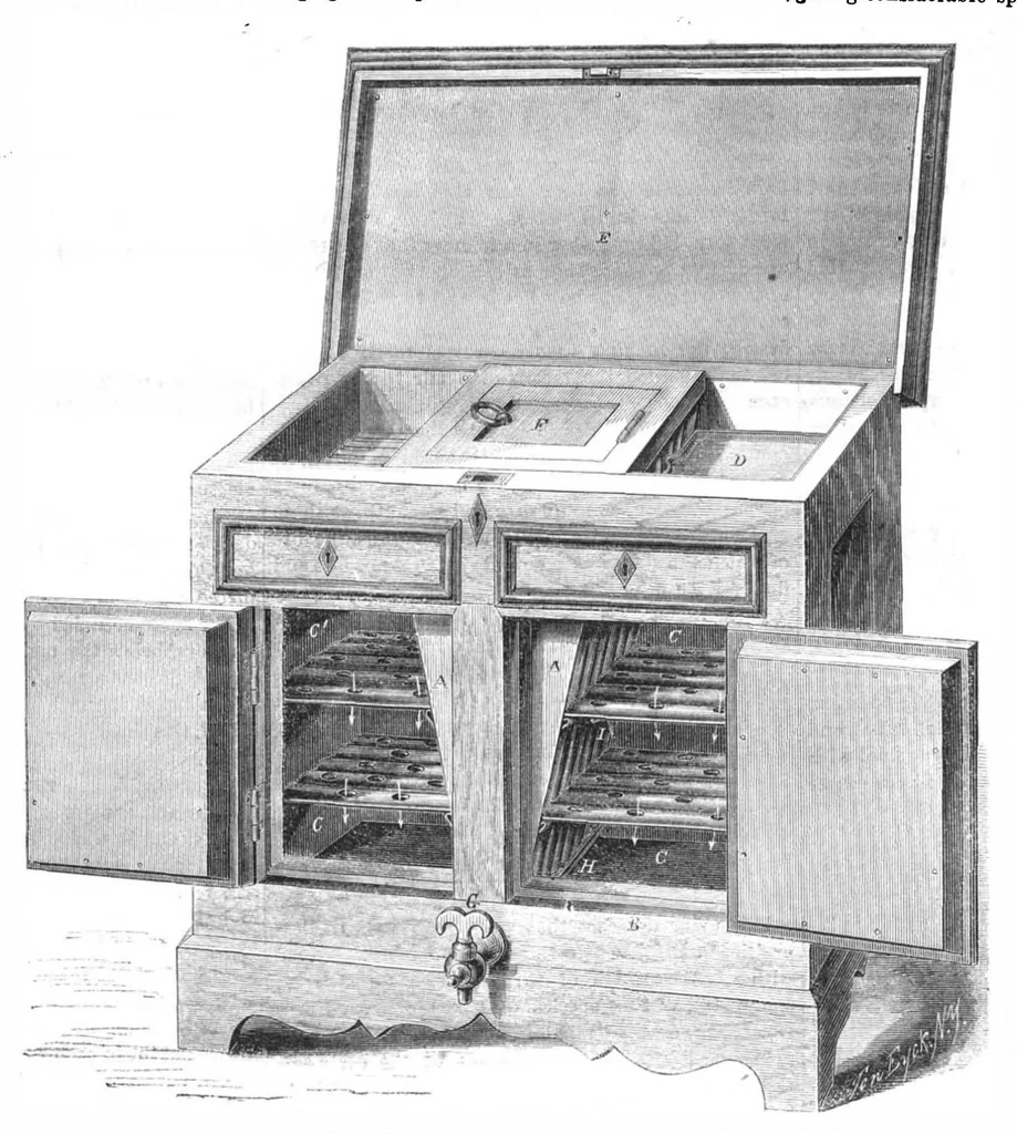 An illustration from Scientific American, Vol. 8, No. 17 (1863), 1863, leaf 0