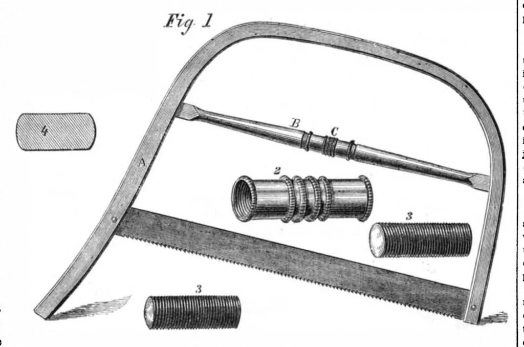 An illustration from Scientific American, Vol. 8, No. 23 (1863), 1863, leaf 15