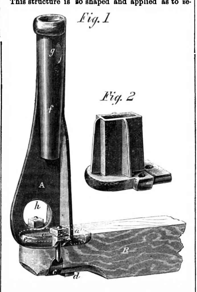 An illustration from Scientific American, Vol. 9, No. 9 (1863), 1863, leaf 7