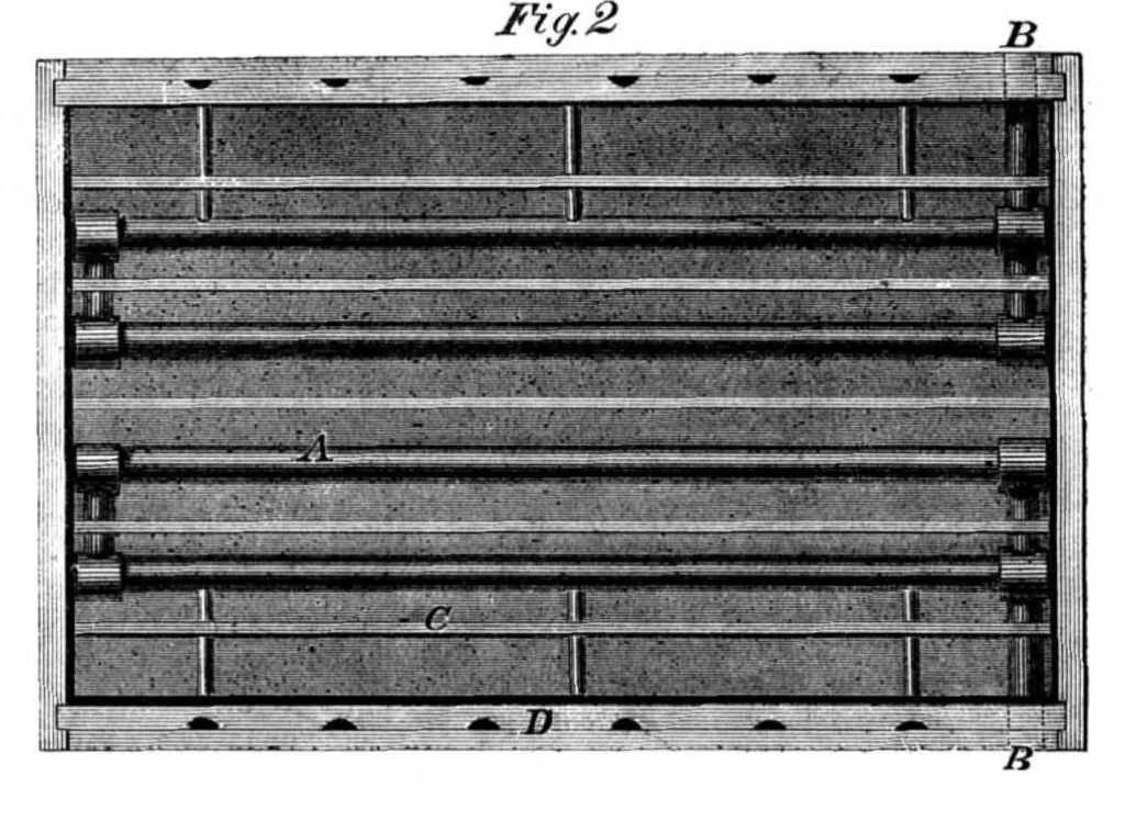 An illustration from Scientific American, Vol. 10, No. 6 (1864), 1864, leaf 7
