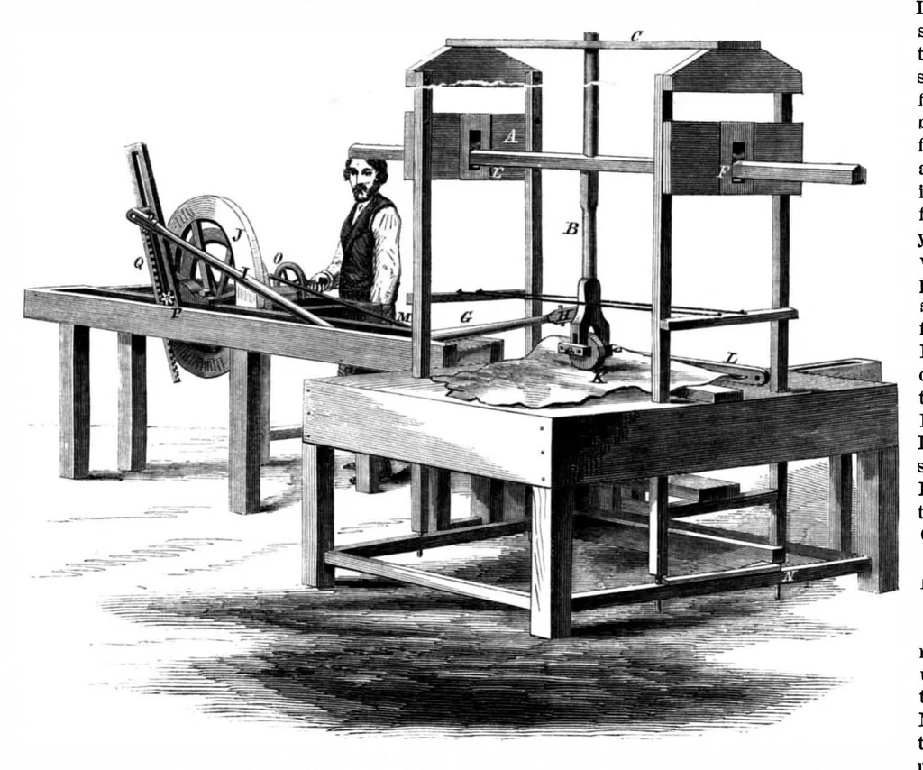 An illustration from Scientific American, Vol. 10, No. 13 (1864), 1864, leaf 7