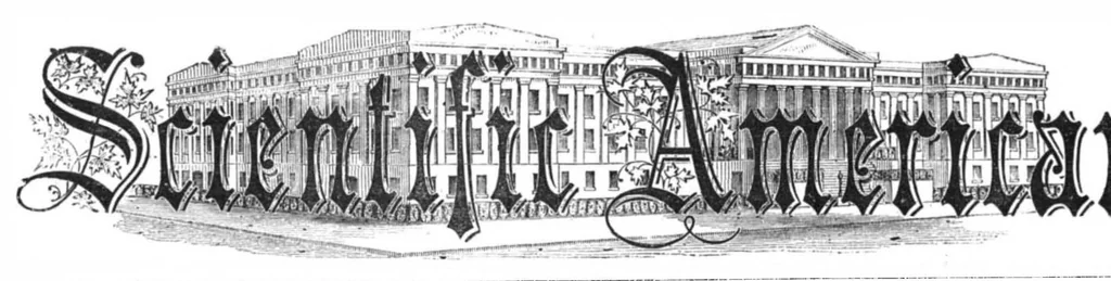 An illustration from Scientific American, Vol. 10, No. 20 (1864), 1864, leaf 0