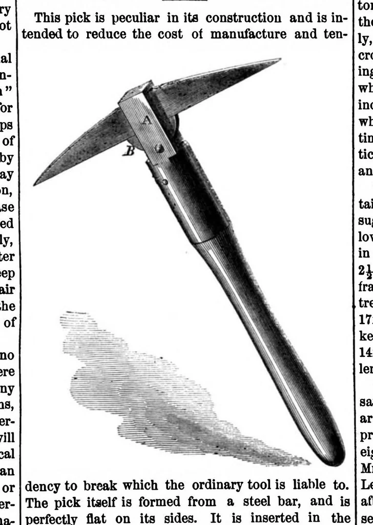 An illustration from Scientific American, Vol. 10, No. 23 (1864), 1864, leaf 3