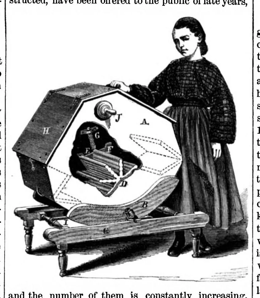 An illustration from Scientific American, Vol. 10, No. 24 (1864), 1864, leaf 7