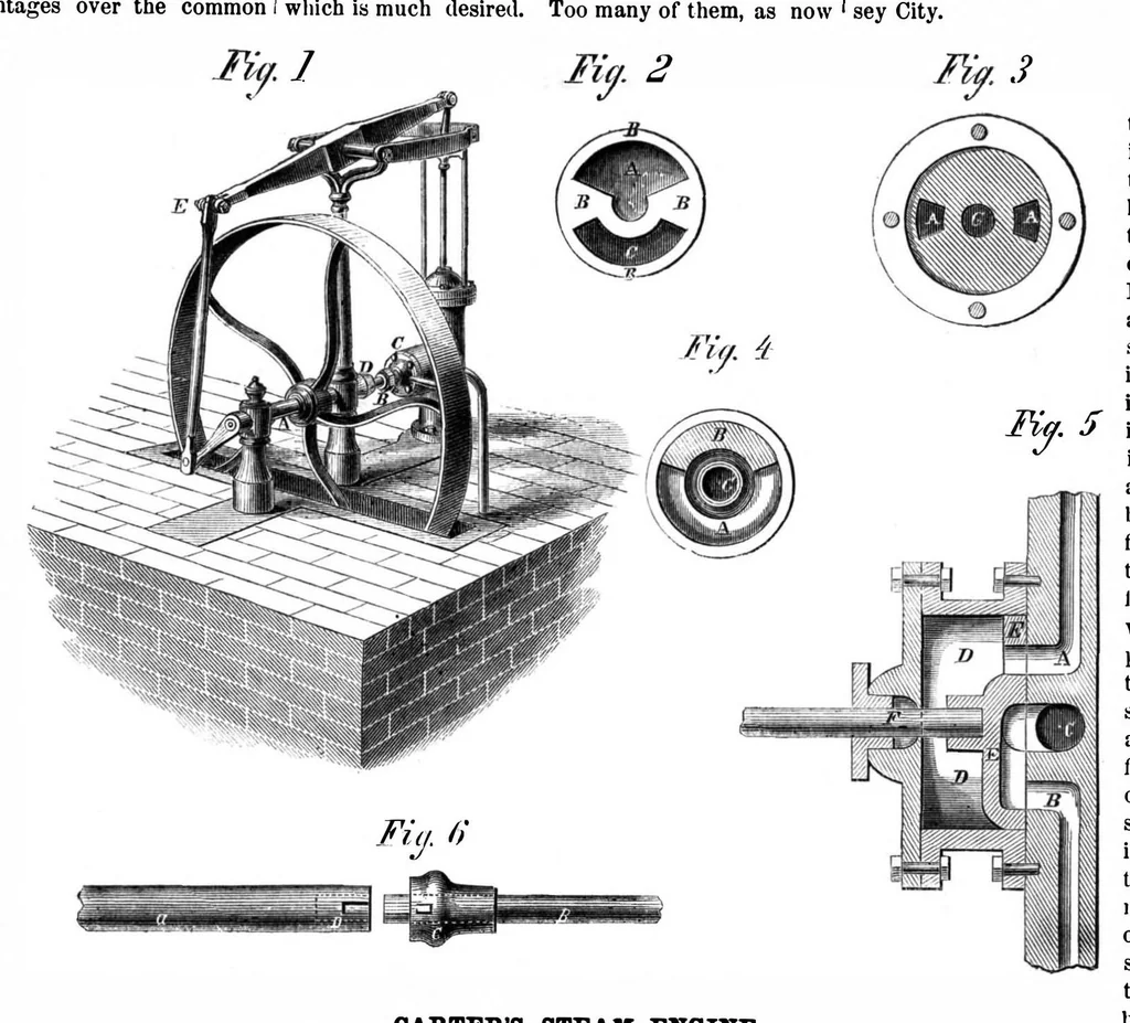 An illustration from Scientific American, Vol. 11, No. 7 (1864), 1864, leaf 7