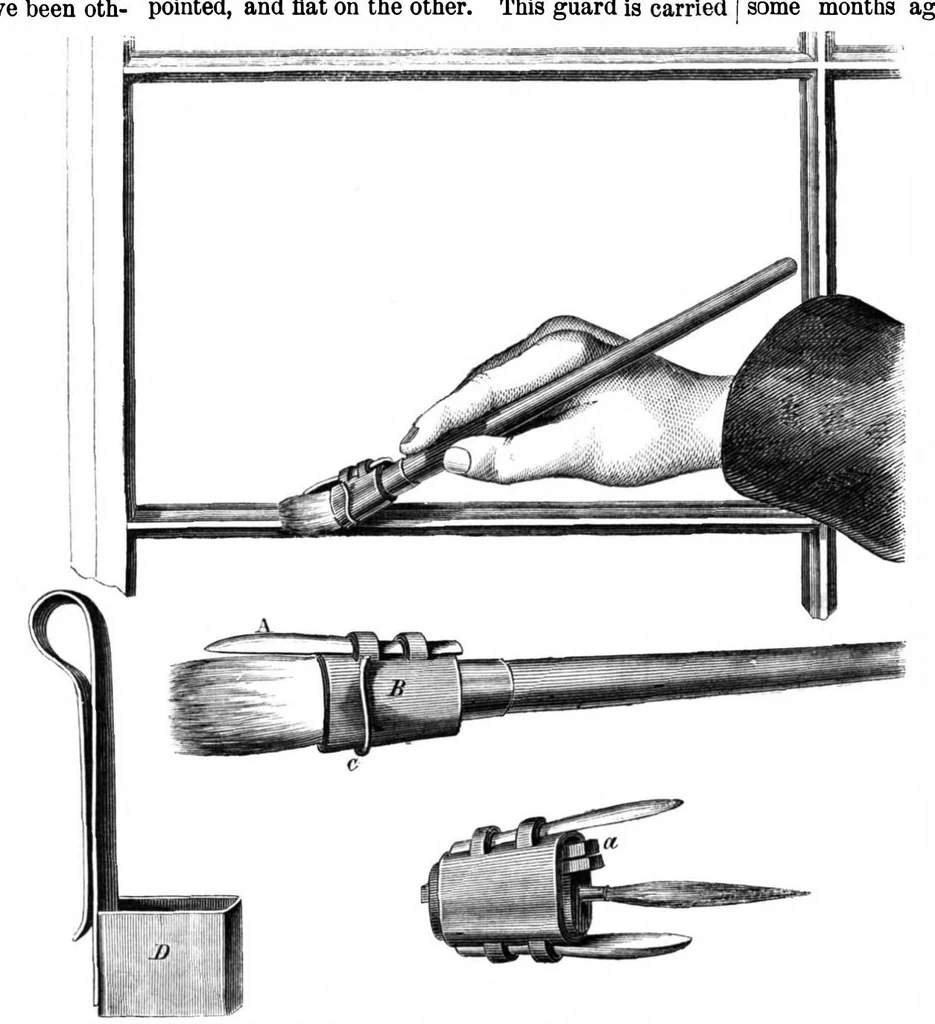 An illustration from Scientific American, Vol. 11, No. 9 (1864), 1864, leaf 7