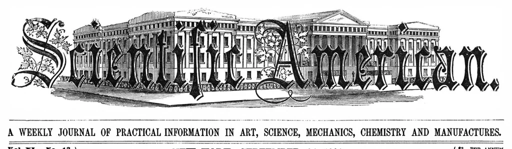 An illustration from Scientific American, Vol. 11, No. 13 (1864), 1864, leaf 0
