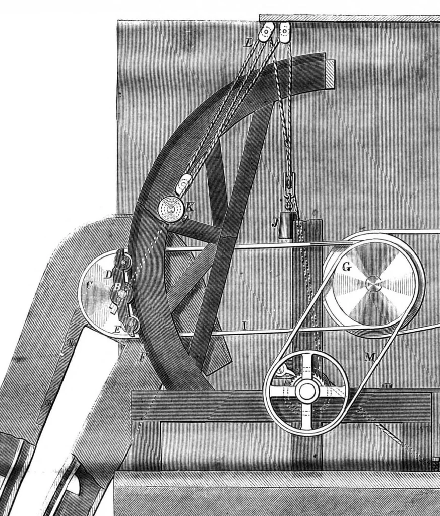 An illustration from Scientific American, Vol. 11, No. 16 (1864), 1864, leaf 15