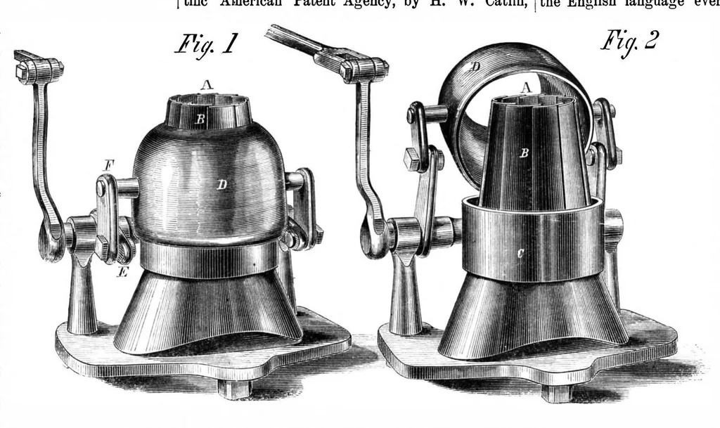 An illustration from Scientific American, Vol. 11, No. 16 (1864), 1864, leaf 7