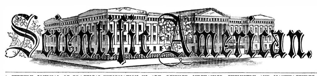 An illustration from Scientific American, Vol. 11, No. 22 (1864), 1864, leaf 0