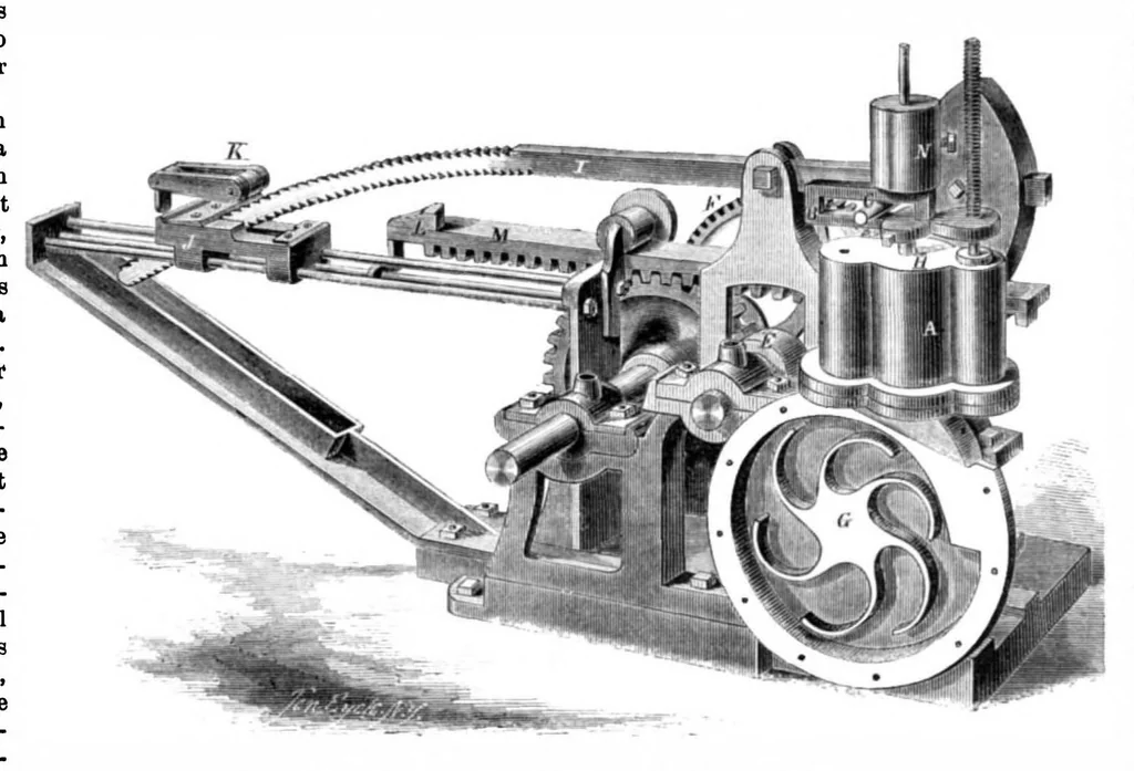 An illustration from Scientific American, Vol. 11, No. 24 (1864), 1864, leaf 7