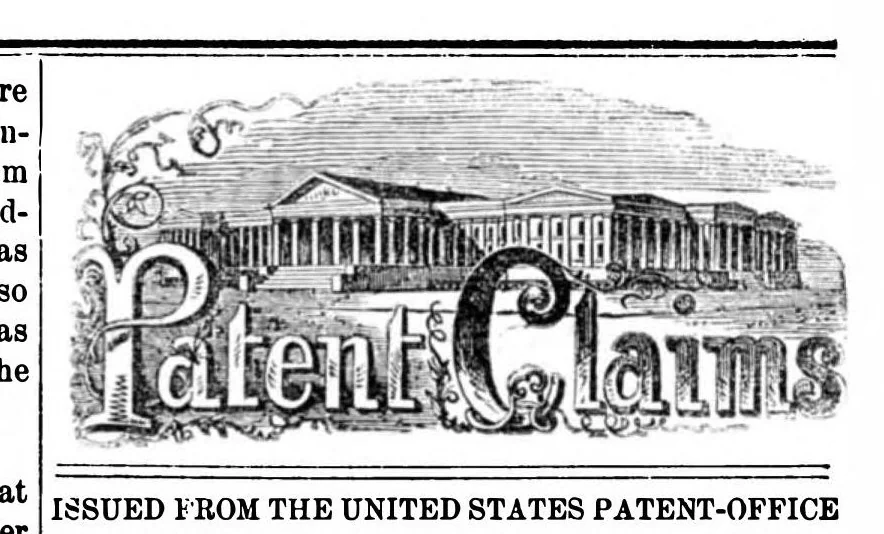 An illustration from Scientific American, Vol. 11, No. 26 (1864), 1864, leaf 7