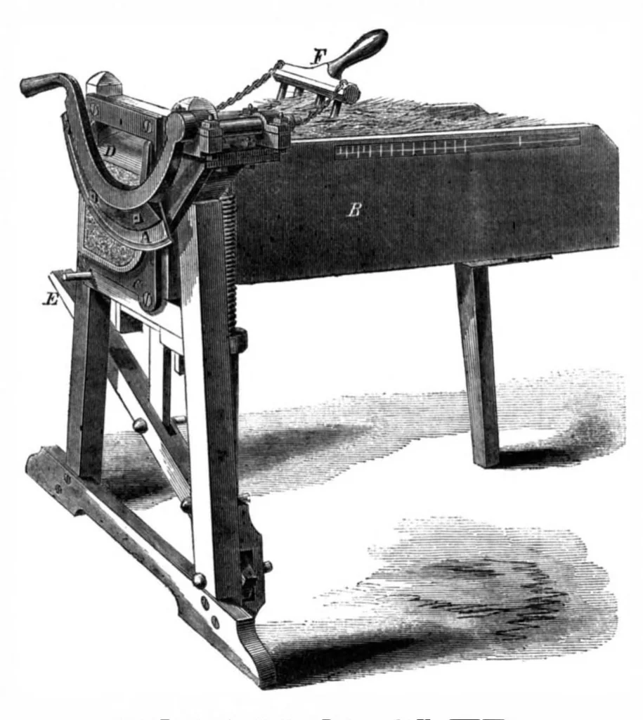 An illustration from Scientific American, Vol. 12, No. 11 (1865), 1865, leaf 7
