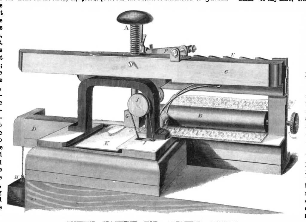 An illustration from Scientific American, Vol. 12, No. 12 (1865), 1865, leaf 7