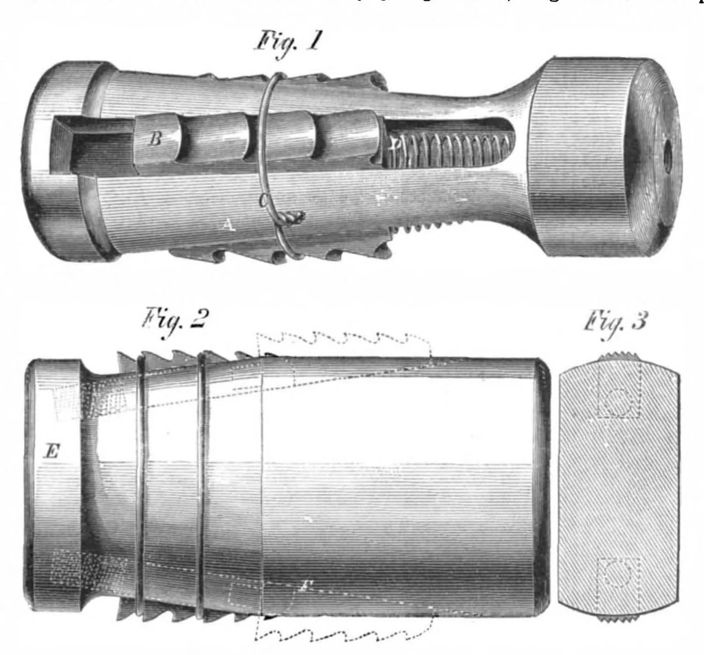 An illustration from Scientific American, Vol. 12, No. 13 (1865), 1865, leaf 7