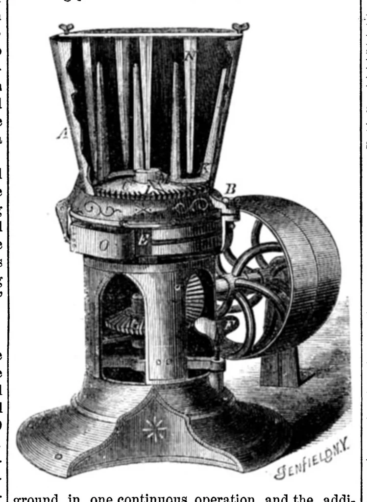 An illustration from Scientific American, Vol. 13, No. 6 (1865), 1865, leaf 4