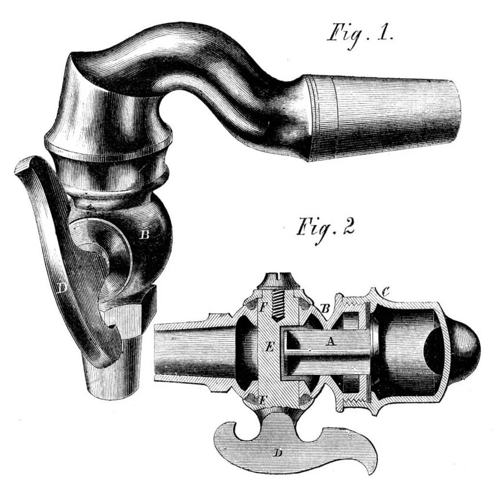 An illustration from Scientific American, Vol. 13, No. 9 (1865), 1865, leaf 7