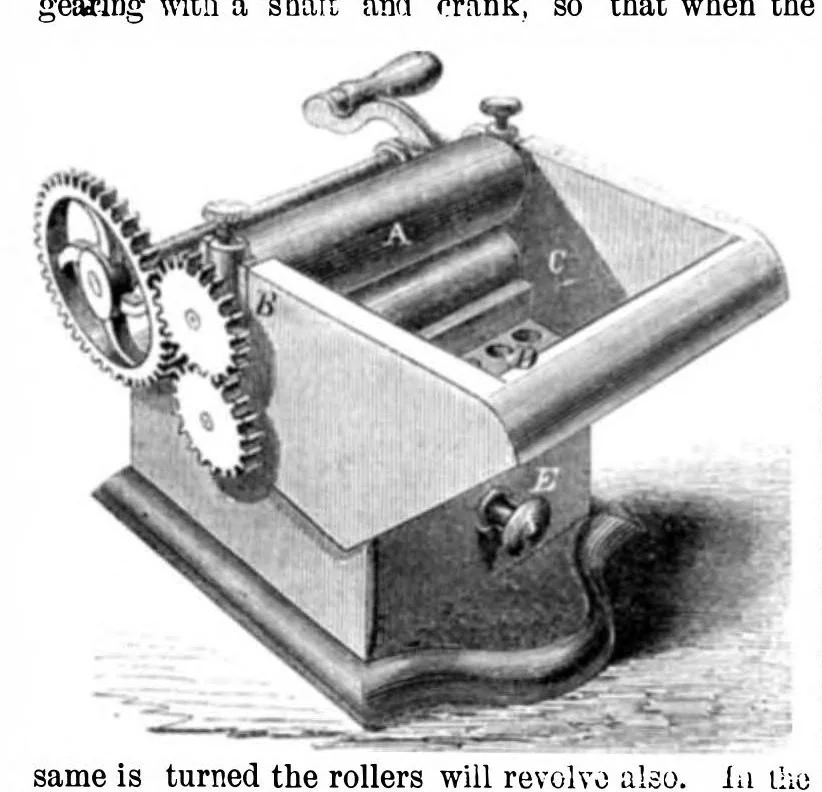 An illustration from Scientific American, Vol. 13, No. 13 (1865), 1865, leaf 7