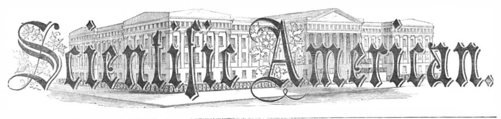 An illustration from Scientific American, Vol. 13, No. 15 (1865), 1865, leaf 0